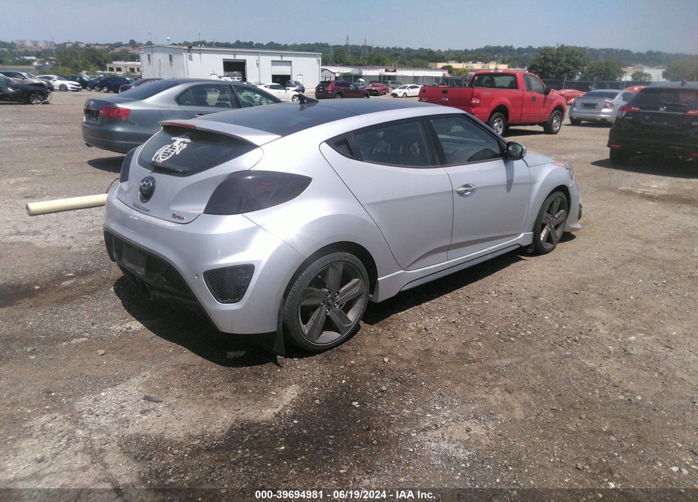 2015 HYUNDAI VELOSTER TURBO VIN: KMHTC6AE1FU239734