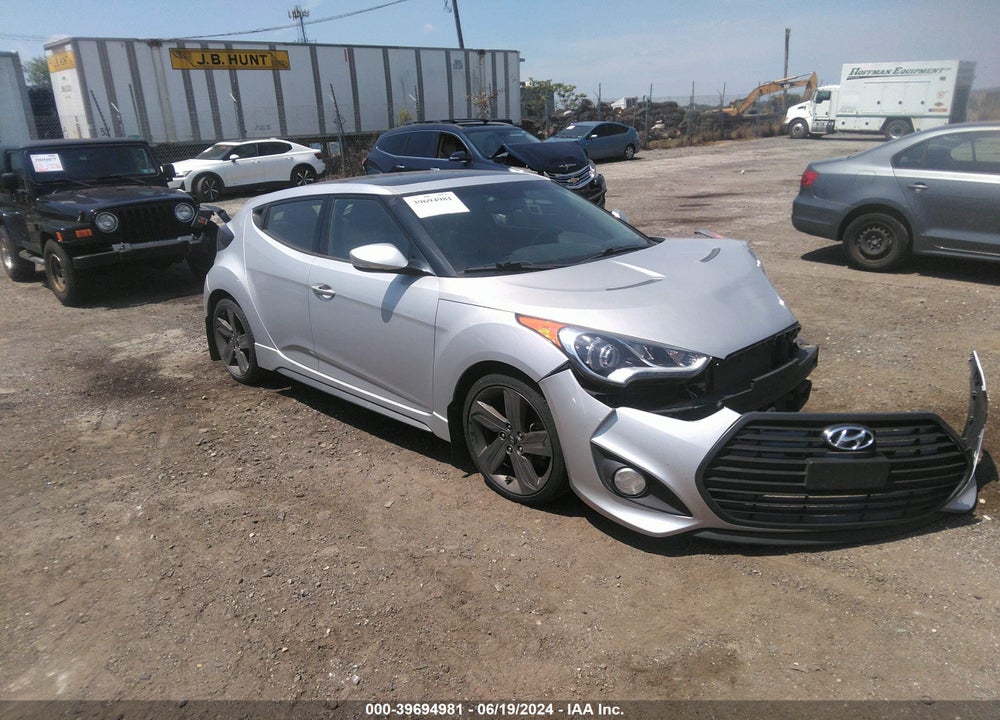 2015 HYUNDAI VELOSTER TURBO VIN: KMHTC6AE1FU239734