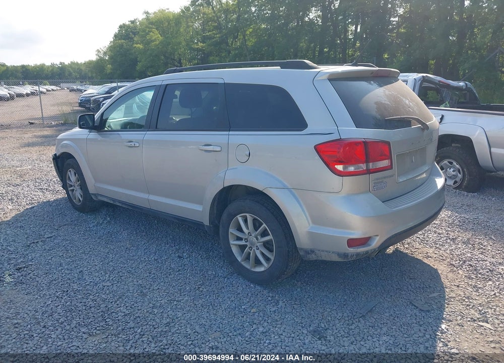 2014 DODGE JOURNEY SXT VIN: 3C4PDDBG1ET271048