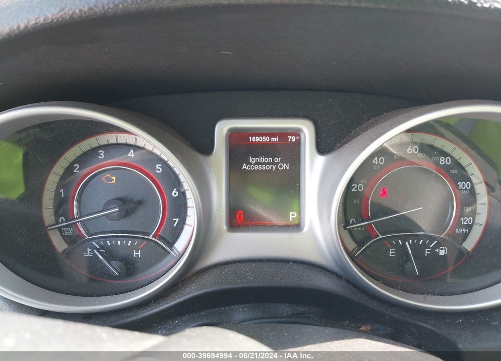 2014 DODGE JOURNEY SXT VIN: 3C4PDDBG1ET271048