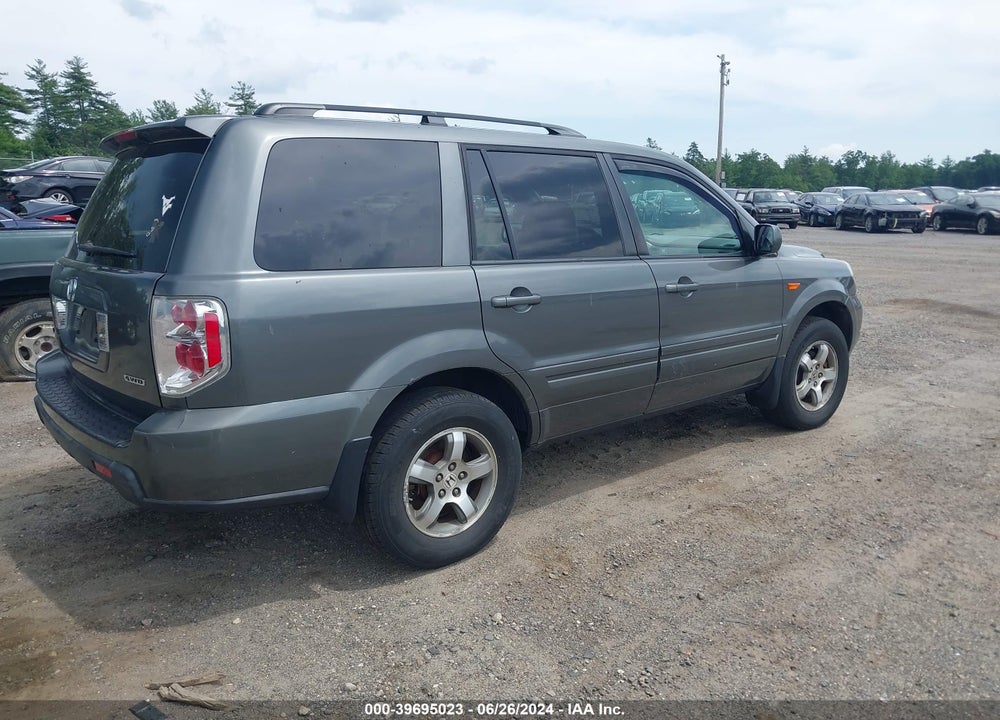 2008 HONDA PILOT EX VIN: 5FNYF18488B055615