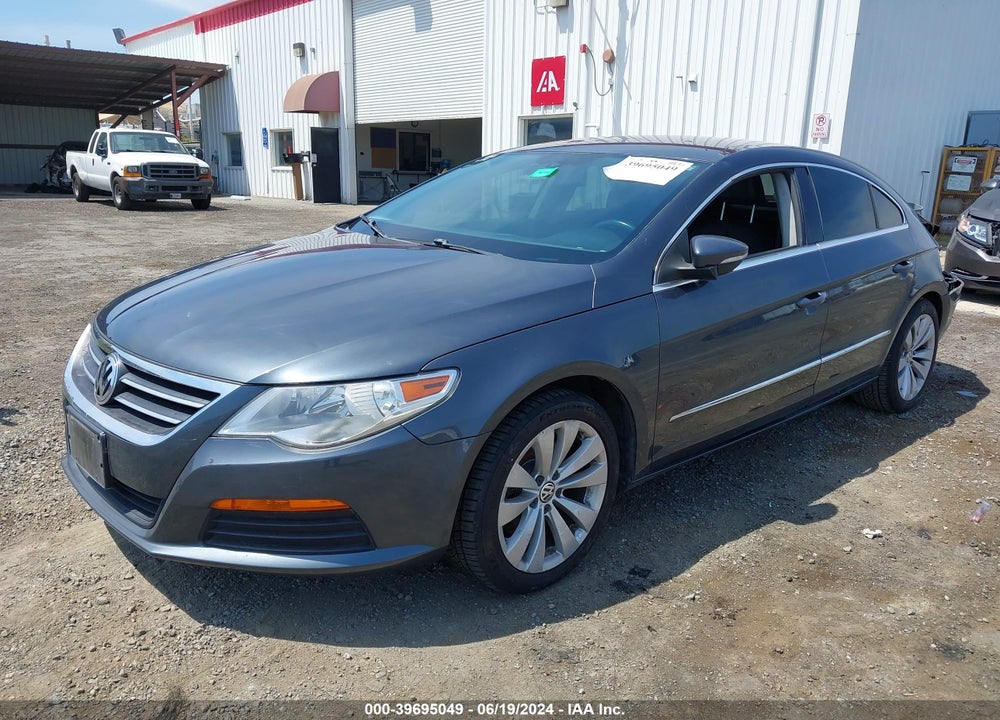 2012 VOLKSWAGEN CC SPORT VIN: WVWMP7AN4CE529474