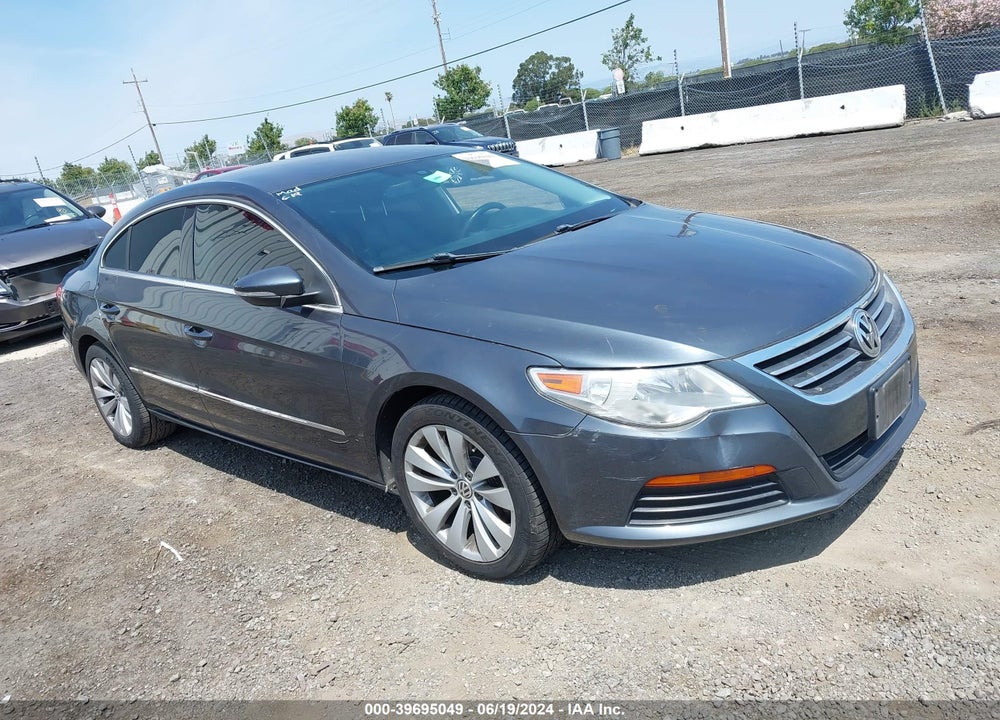 2012 VOLKSWAGEN CC SPORT VIN: WVWMP7AN4CE529474