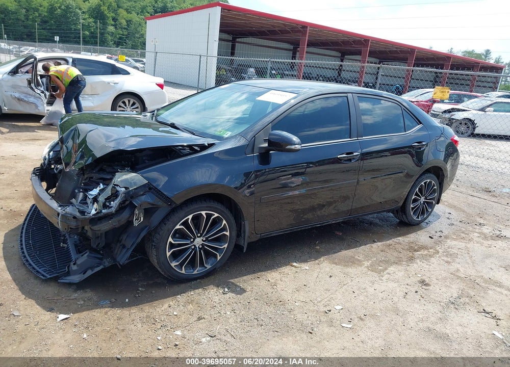 2015 TOYOTA COROLLA S PLUS VIN: 2T1BURHEXFC317039