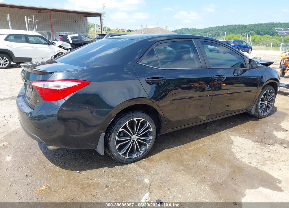 2015 TOYOTA COROLLA S PLUS VIN: 2T1BURHEXFC317039