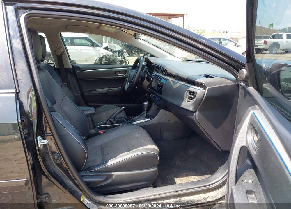 2015 TOYOTA COROLLA S PLUS VIN: 2T1BURHEXFC317039