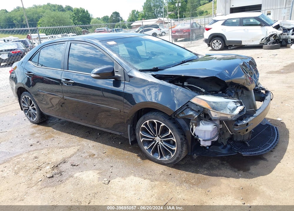 2015 TOYOTA COROLLA S PLUS VIN: 2T1BURHEXFC317039