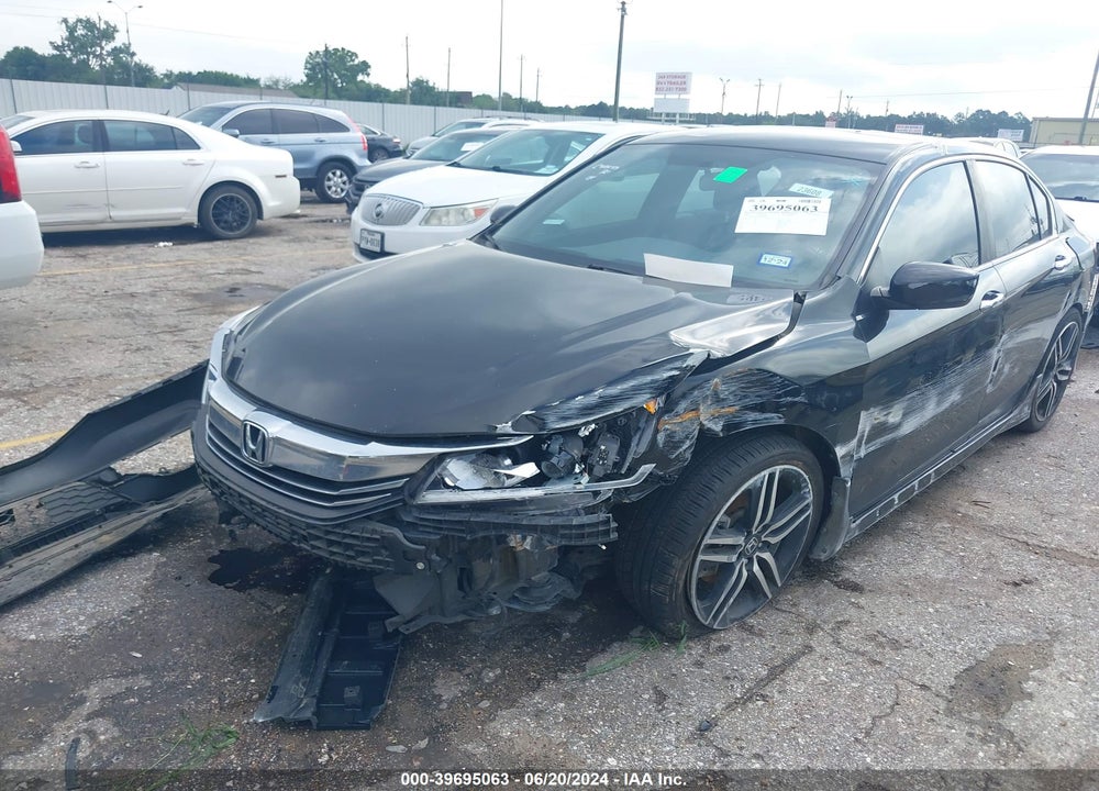 2016 HONDA ACCORD SPORT VIN: 1HGCR2F58GA061796