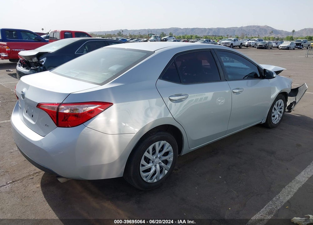2019 TOYOTA COROLLA LE VIN: 2T1BURHE5KC242843