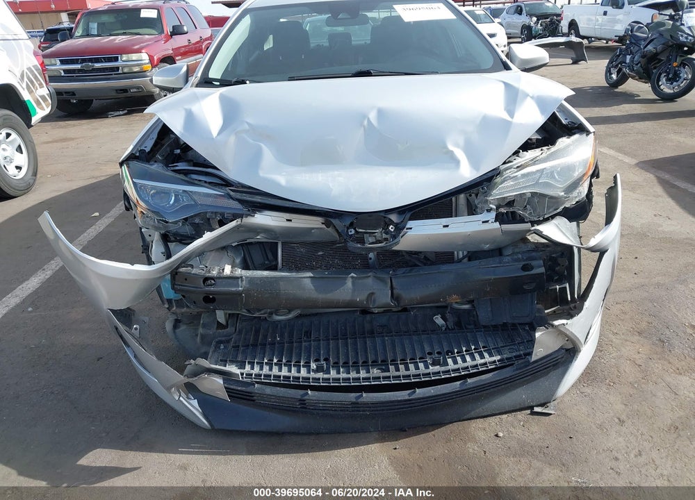 2019 TOYOTA COROLLA LE VIN: 2T1BURHE5KC242843