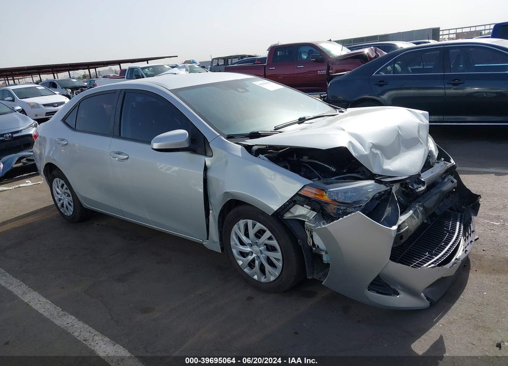 2019 TOYOTA COROLLA LE VIN: 2T1BURHE5KC242843