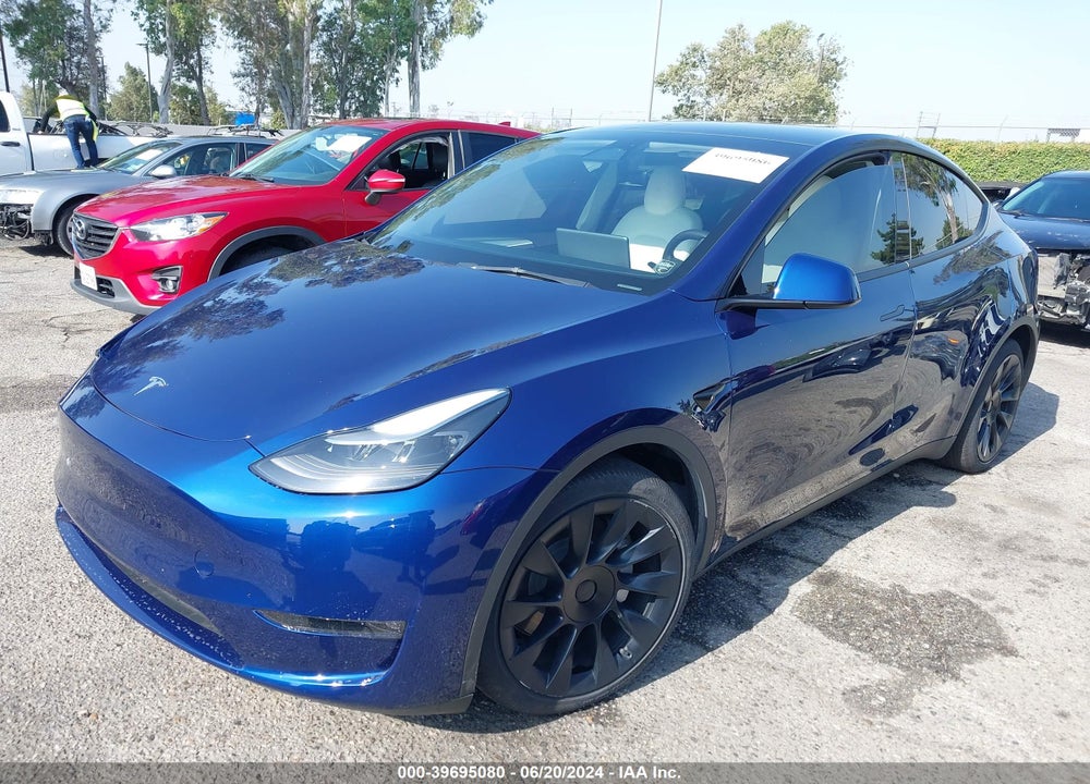 2023 TESLA MODEL Y AWD/LONG RANGE DUAL MOTOR ALL-WHEEL DRIVE VIN: 7SAYGAEE4PF640204