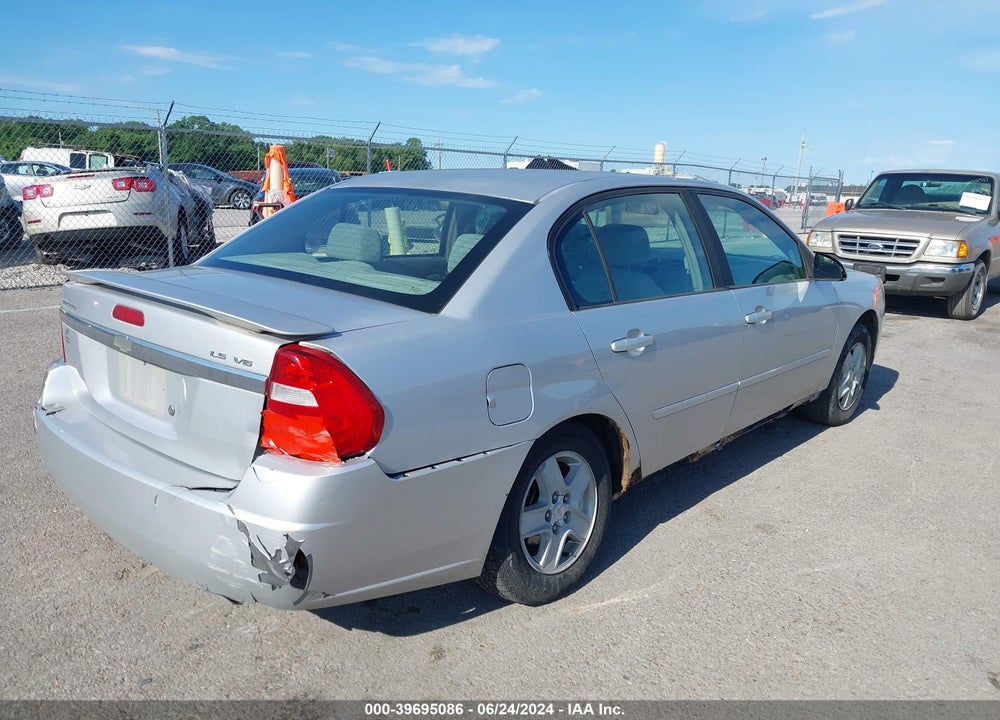2004 CHEVROLET MALIBU LS VIN: 1G1ZT54884F105053