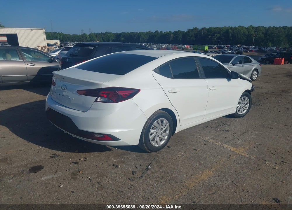 2019 HYUNDAI ELANTRA SE VIN: 5NPD74LF6KH462637