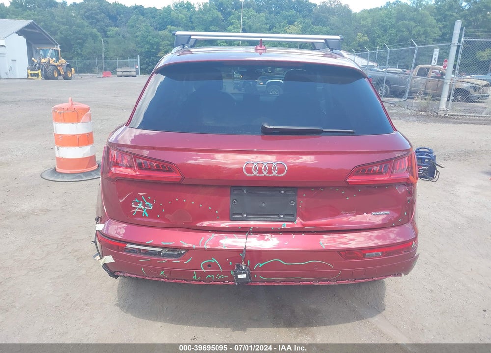 2020 AUDI Q5 PREMIUM 45 TFSI QUATTRO S TRONIC VIN: WA1ANAFY5L2094307