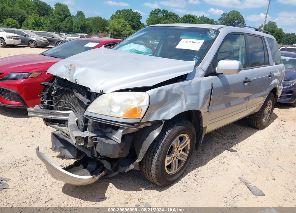 2004 HONDA PILOT EX-L VIN: 2HKYF18544H549734