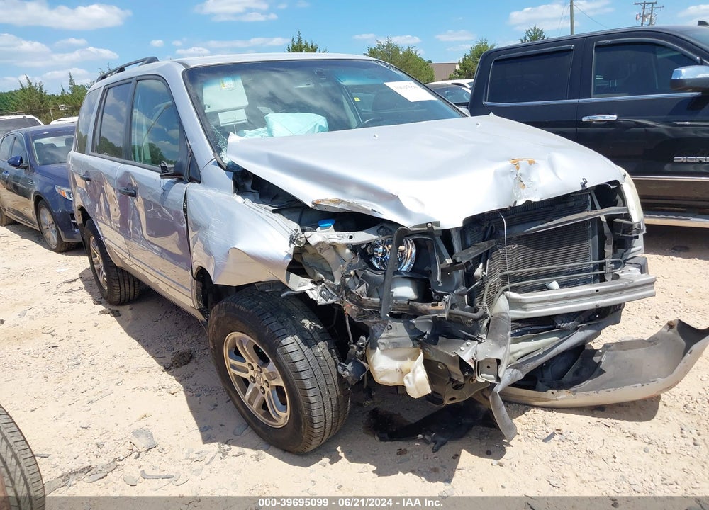 2004 HONDA PILOT EX-L VIN: 2HKYF18544H549734