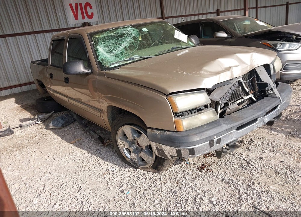 2005 CHEVROLET SILVERADO 1500 LS VIN: 2GCEC13T651322422