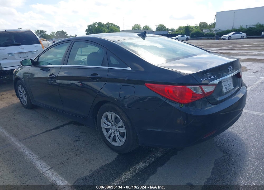 2011 HYUNDAI SONATA GLS VIN: 5NPEB4AC7BH168966