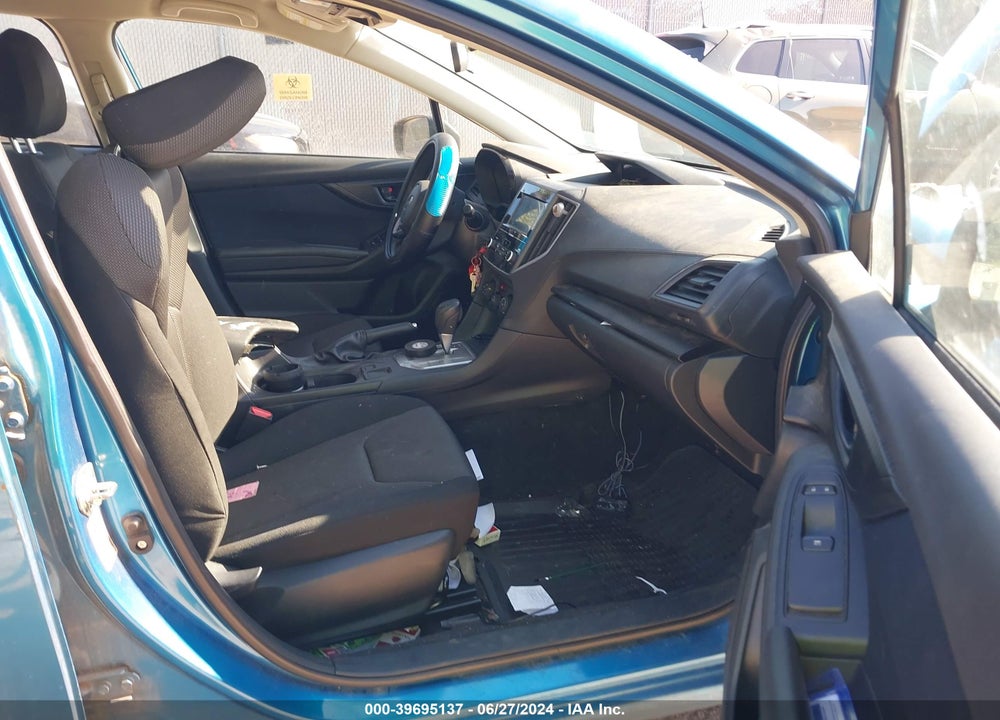 2019 SUBARU IMPREZA 2.0I VIN: 4S3GTAA63K3720103