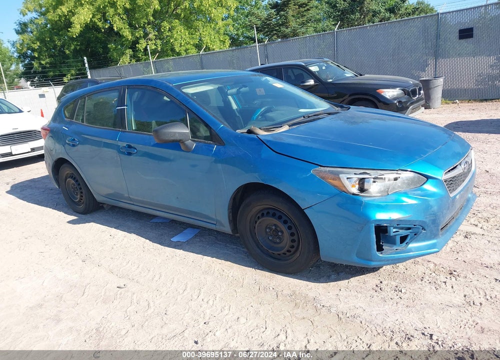 2019 SUBARU IMPREZA 2.0I VIN: 4S3GTAA63K3720103