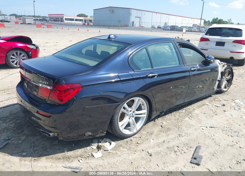 2014 BMW 750I VIN: WBAYA8C54ED228120