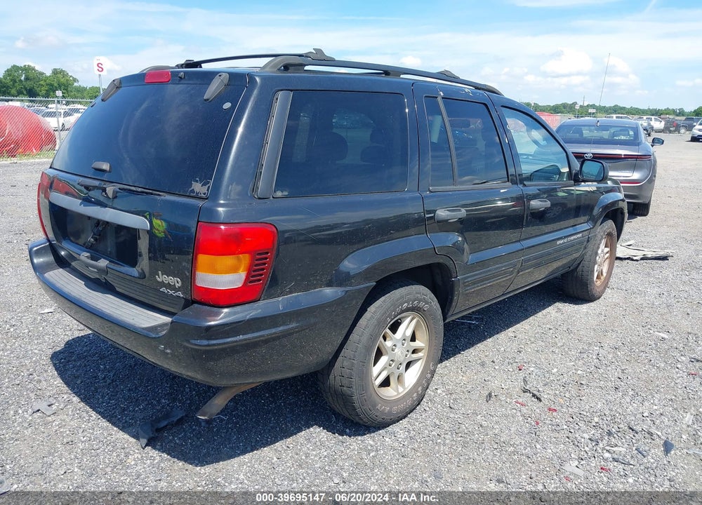 2004 JEEP GRAND CHEROKEE LAREDO VIN: 1J4GW48S04C368980