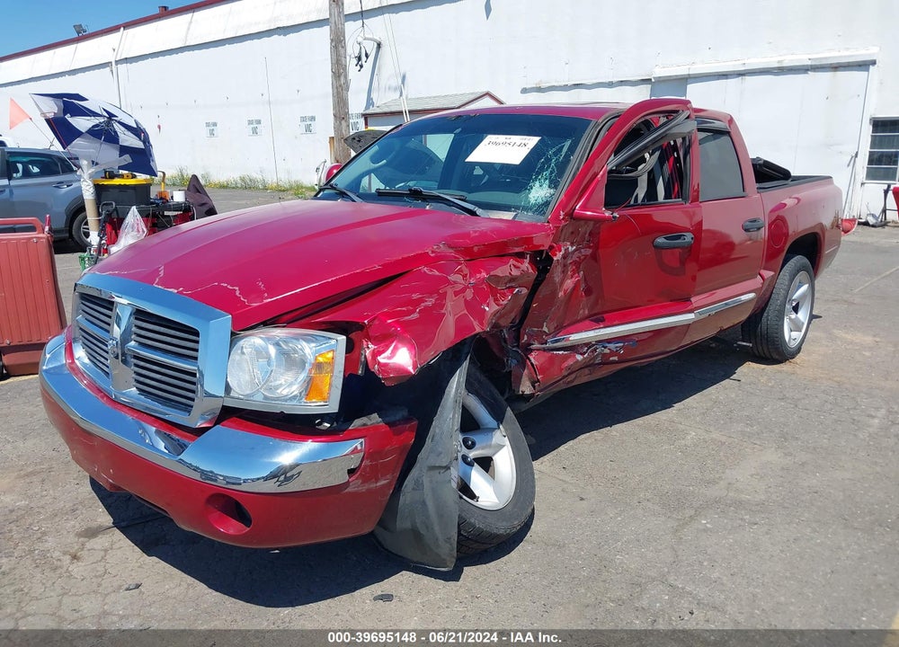 2007 DODGE DAKOTA LARAMIE VIN: 1D7HW58P87S209121