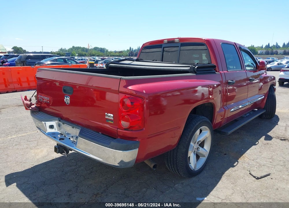 2007 DODGE DAKOTA LARAMIE VIN: 1D7HW58P87S209121