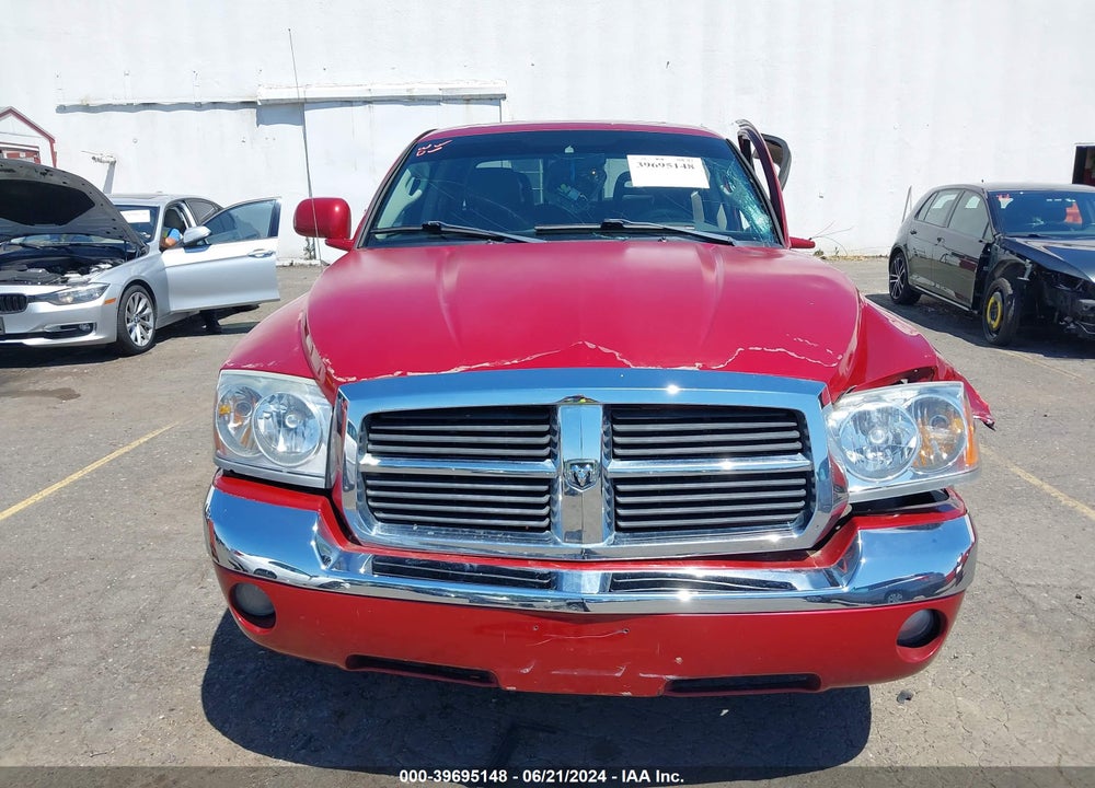 2007 DODGE DAKOTA LARAMIE VIN: 1D7HW58P87S209121