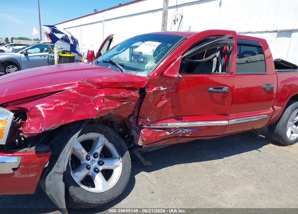 2007 DODGE DAKOTA LARAMIE VIN: 1D7HW58P87S209121