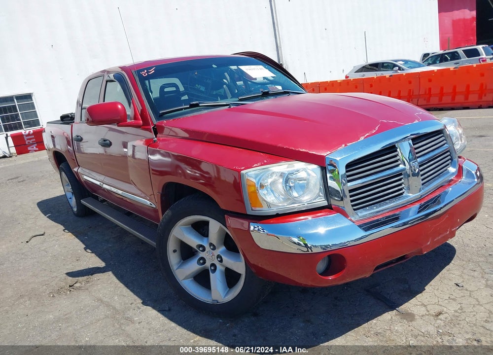 2007 DODGE DAKOTA LARAMIE VIN: 1D7HW58P87S209121