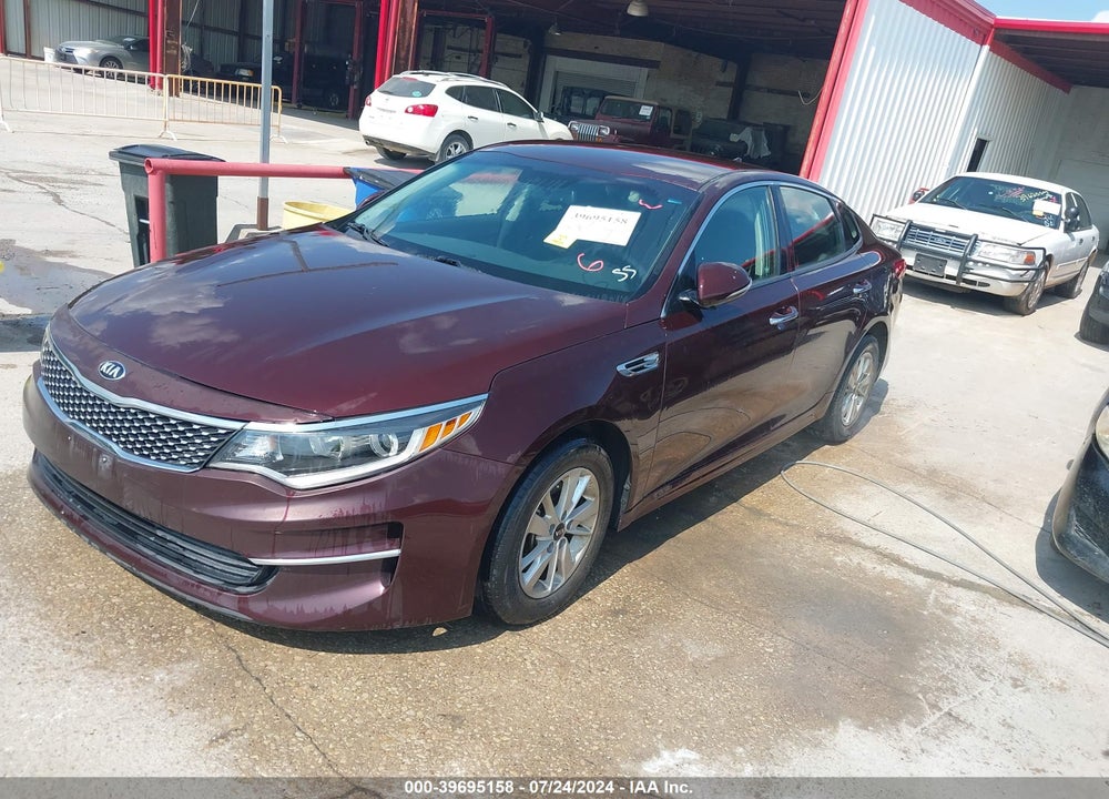 2016 KIA OPTIMA LX VIN: 5XXGT4L38GG109348