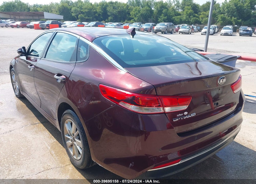 2016 KIA OPTIMA LX VIN: 5XXGT4L38GG109348