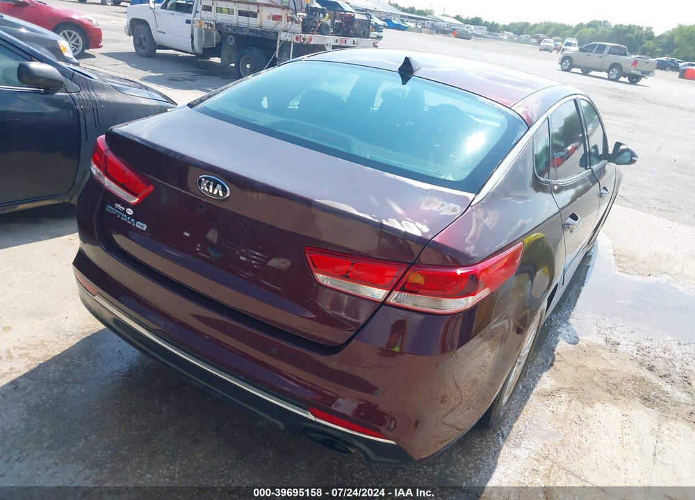 2016 KIA OPTIMA LX VIN: 5XXGT4L38GG109348