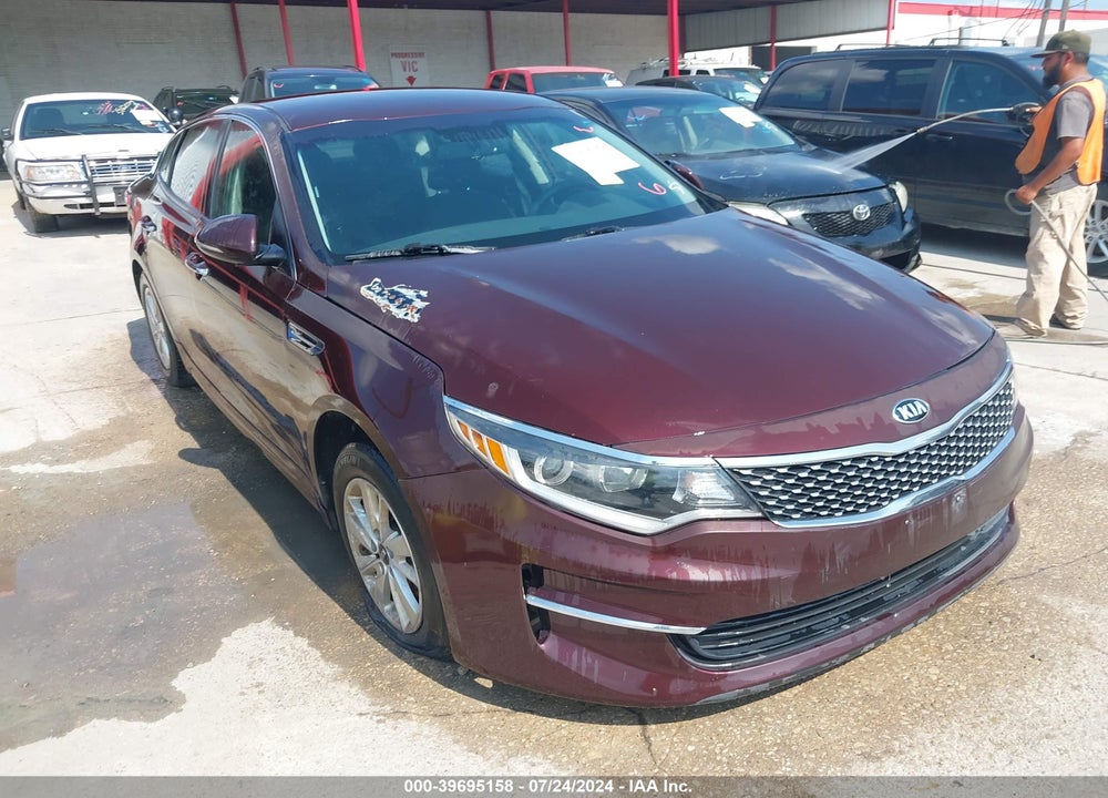2016 KIA OPTIMA LX VIN: 5XXGT4L38GG109348