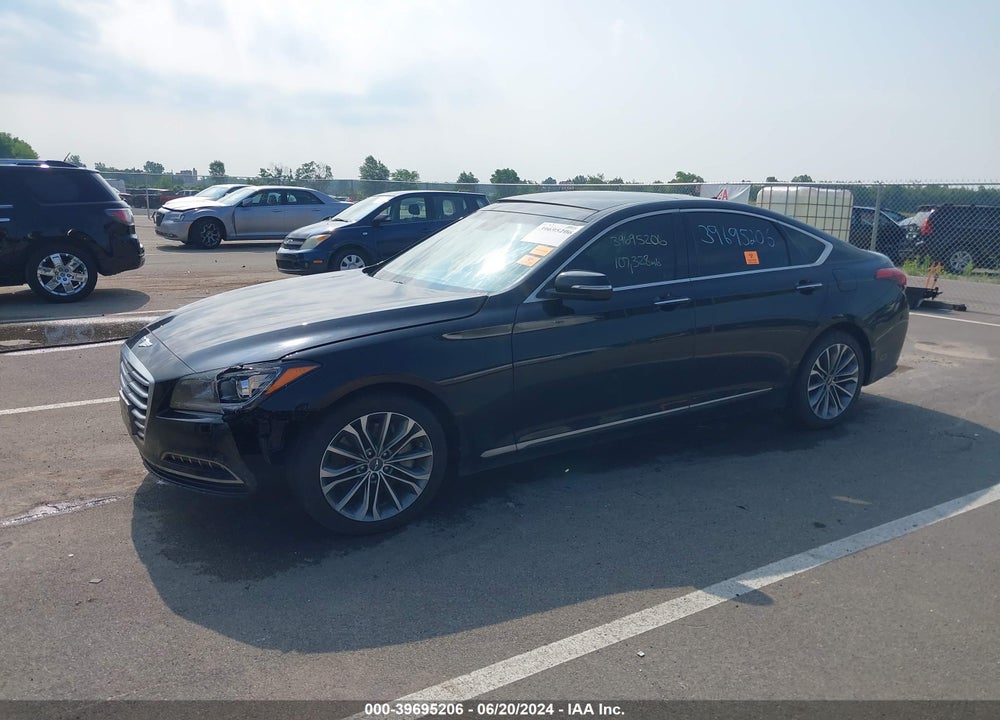 2015 HYUNDAI GENESIS 3.8 VIN: KMHGN4JE3FU076892