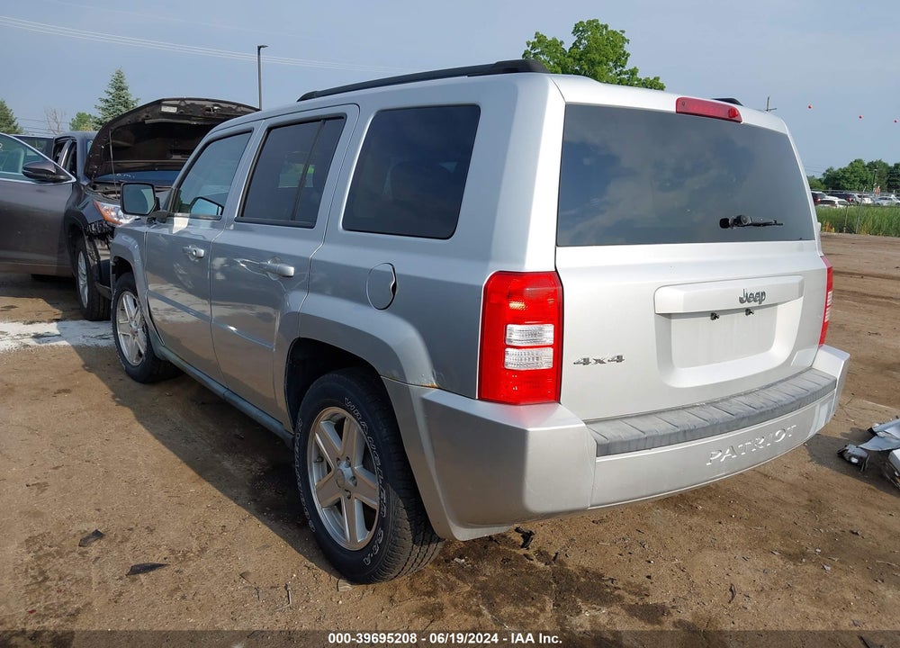 2010 JEEP PATRIOT SPORT VIN: 1J4NF2GB6AD551920