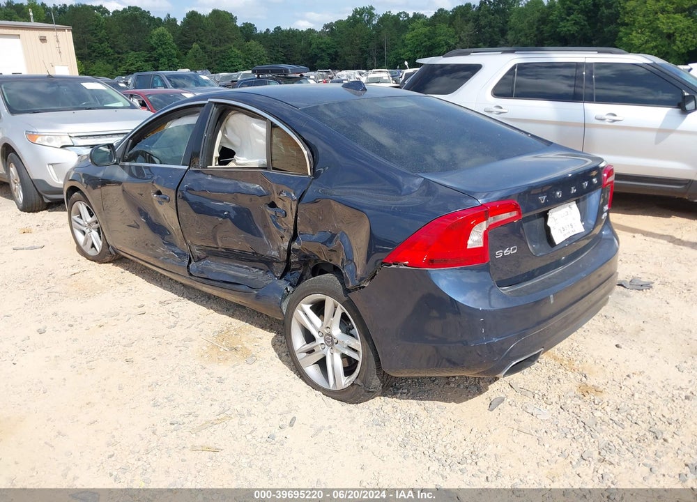 2014 VOLVO S60 T5/T5 PLATINUM/T5 PREMIER/T5 PREMIER PLUS VIN: YV1612FH4E2271312