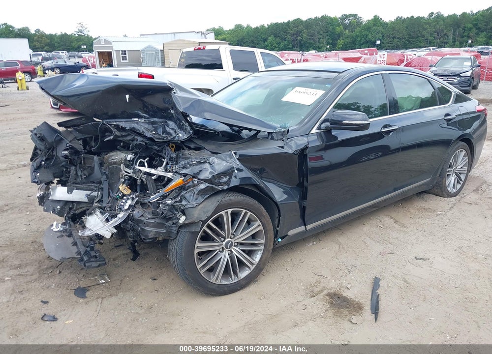 2018 GENESIS G80 3.8 VIN: KMHGN4JE1JU232162