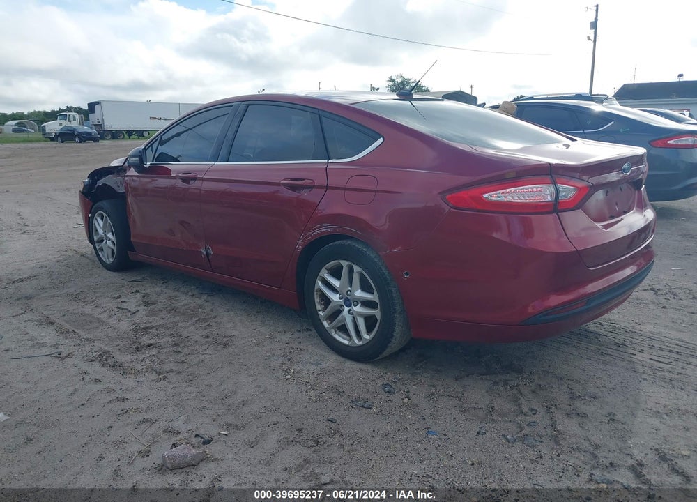 2013 FORD FUSION SE VIN: 3FA6P0H77DR155146