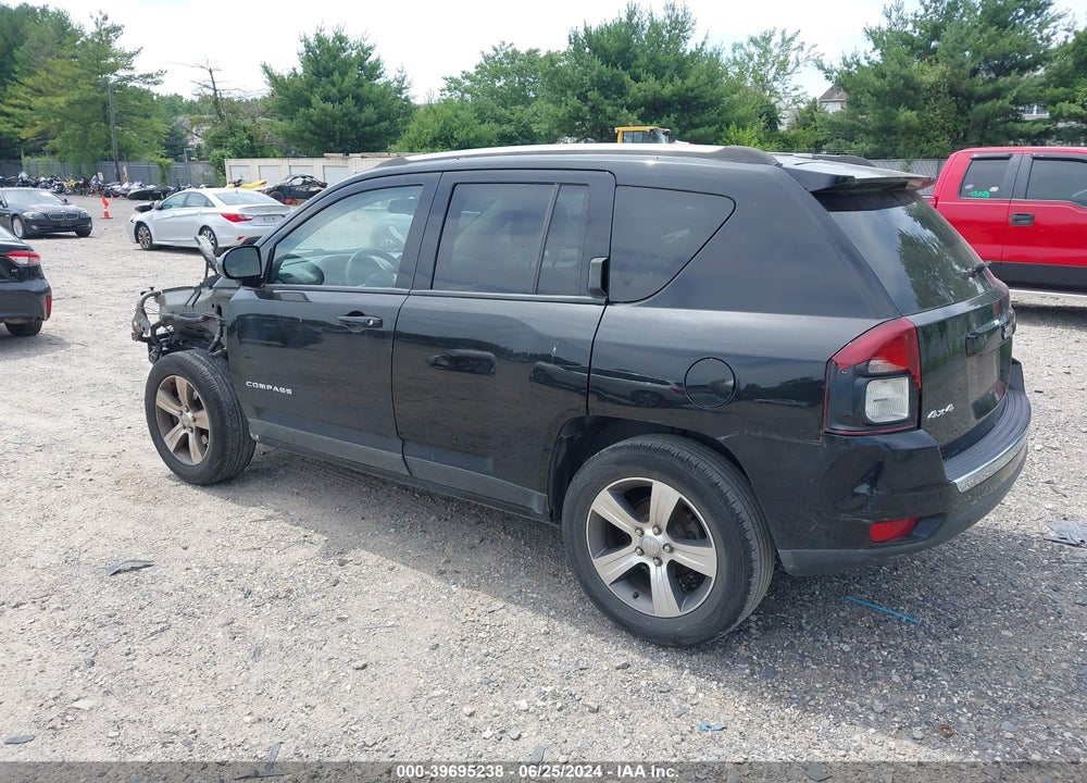 2017 JEEP COMPASS HIGH ALTITUDE 4X4 VIN: 1C4NJDEB0HD176670