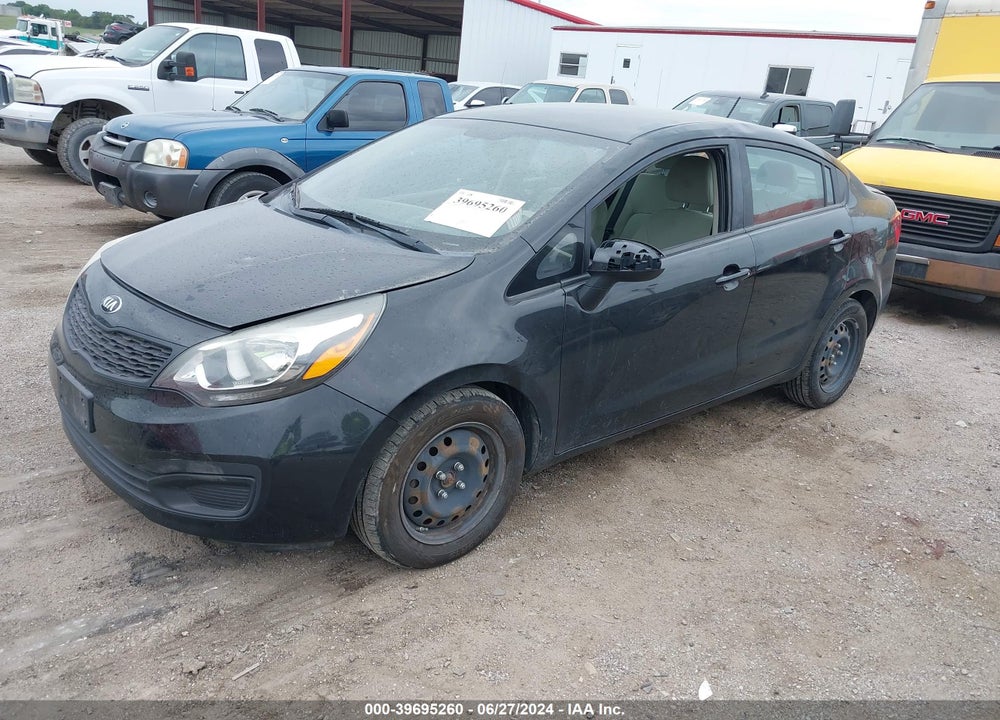 2013 KIA RIO LX VIN: KNADM4A30D6243832