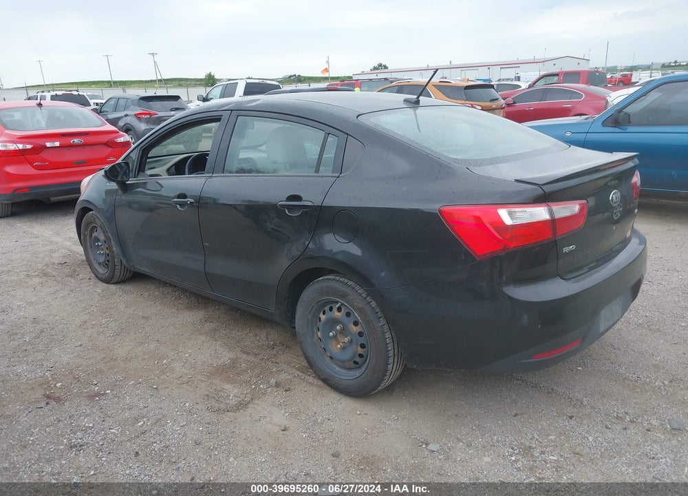 2013 KIA RIO LX VIN: KNADM4A30D6243832