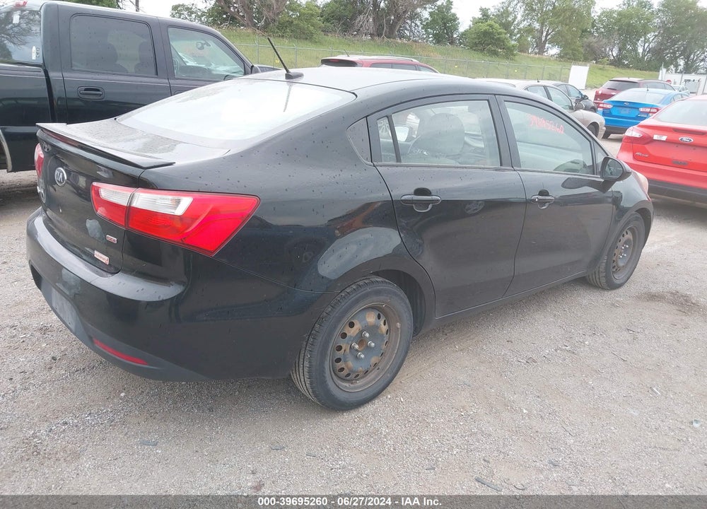 2013 KIA RIO LX VIN: KNADM4A30D6243832