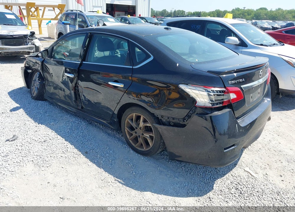 2015 NISSAN SENTRA SR VIN: 3N1AB7AP9FY334645