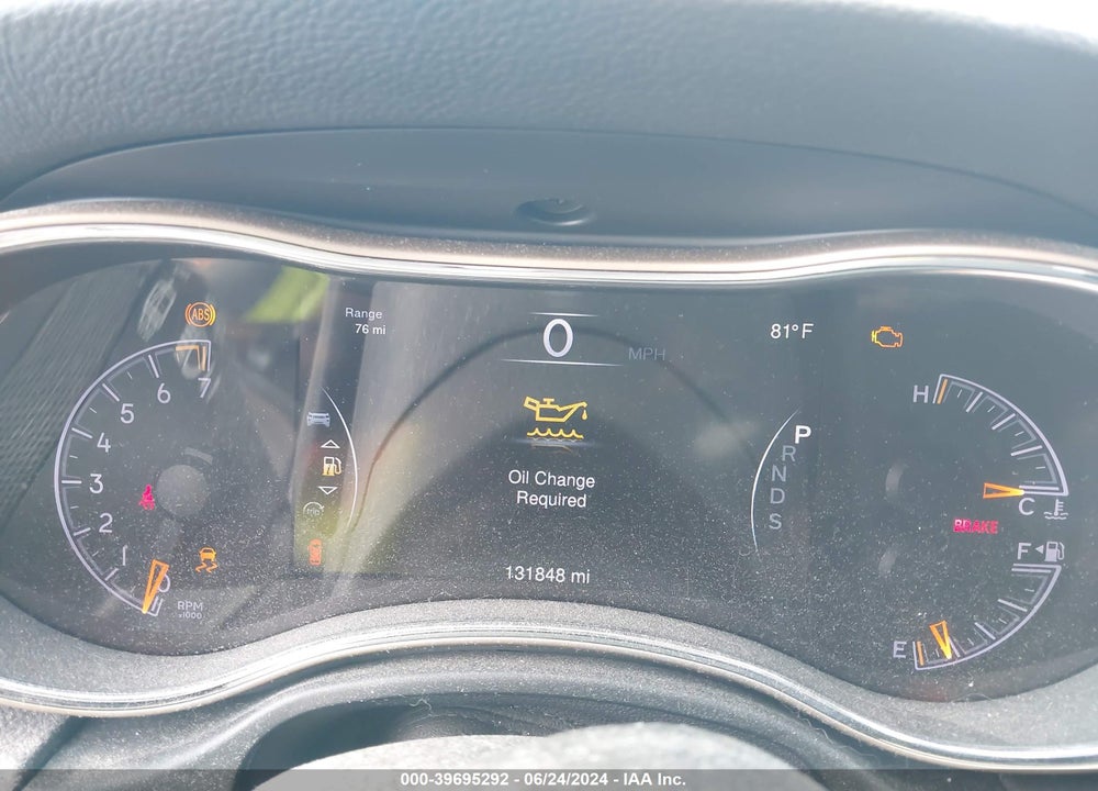 2015 JEEP GRAND CHEROKEE ALTITUDE VIN: 1C4RJFAGXFC704622