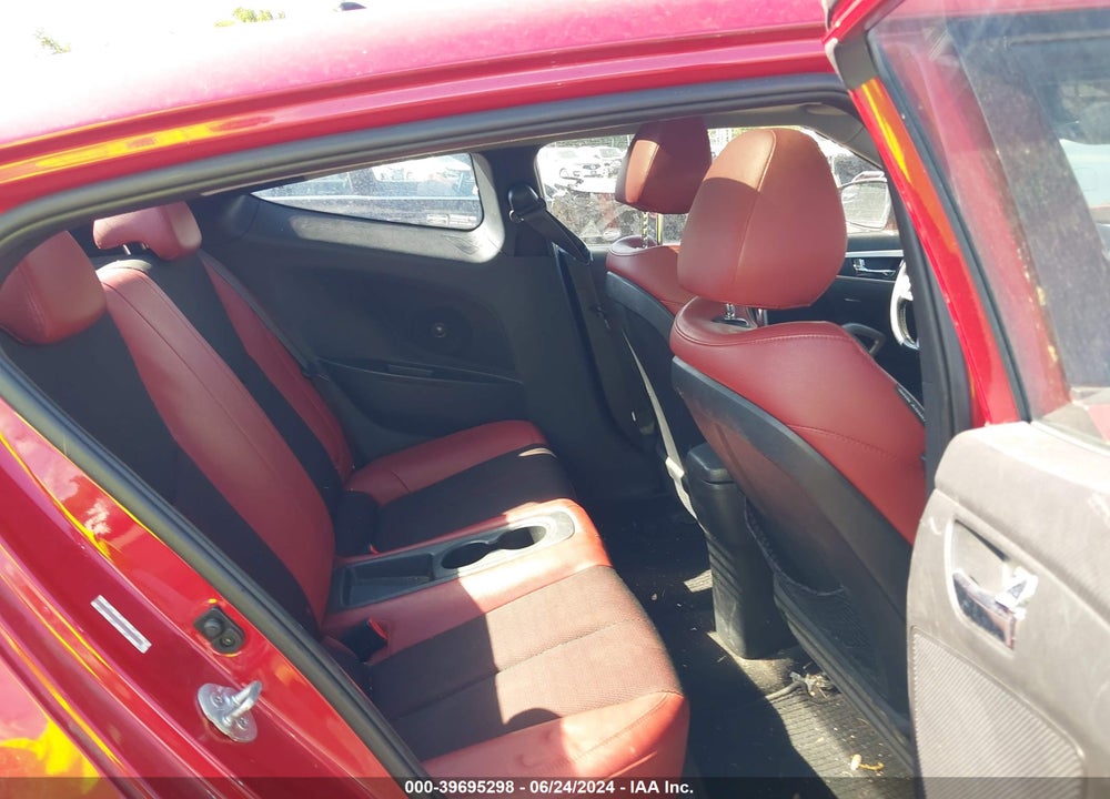 2014 HYUNDAI VELOSTER BASE W/RED VIN: KMHTC6AD1EU184420