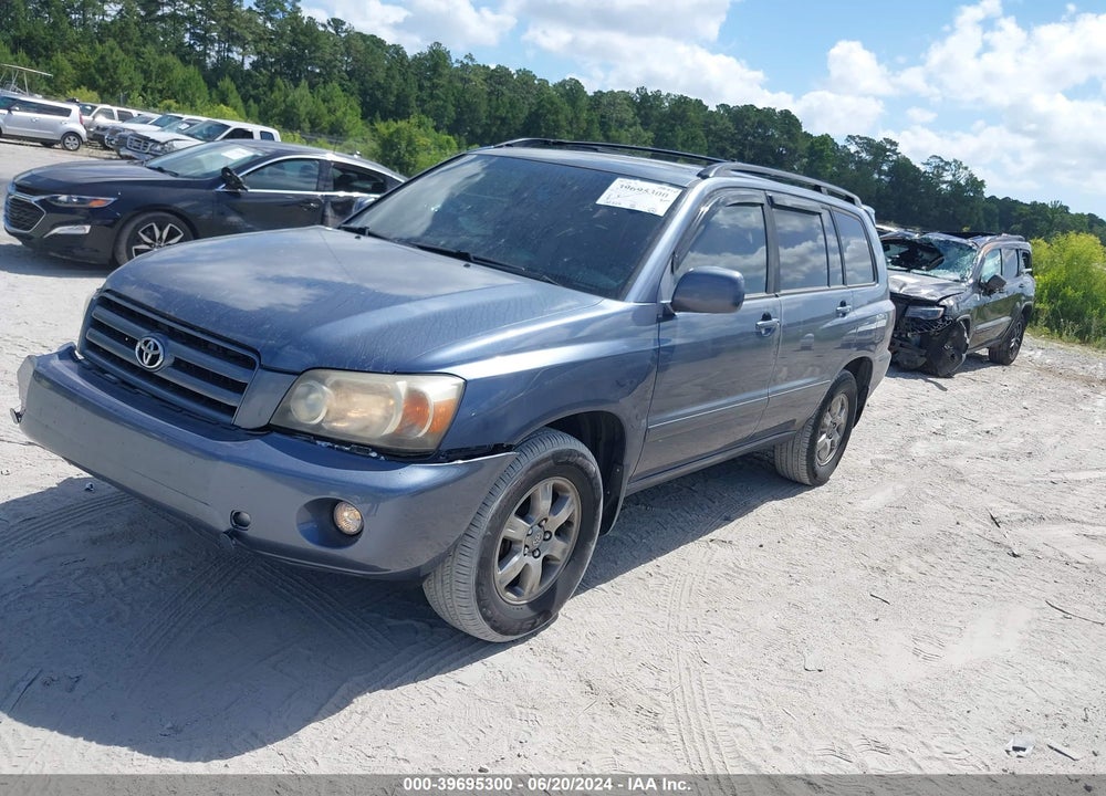 2007 TOYOTA HIGHLANDER V6 VIN: JTEHP21A970191389