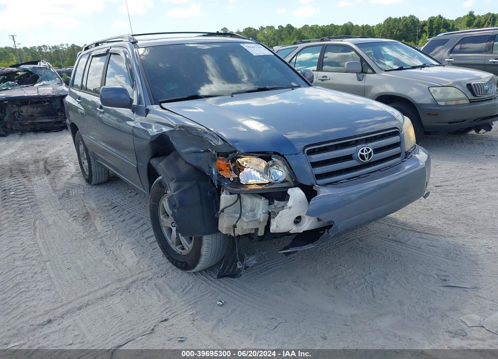 2007 TOYOTA HIGHLANDER V6 VIN: JTEHP21A970191389